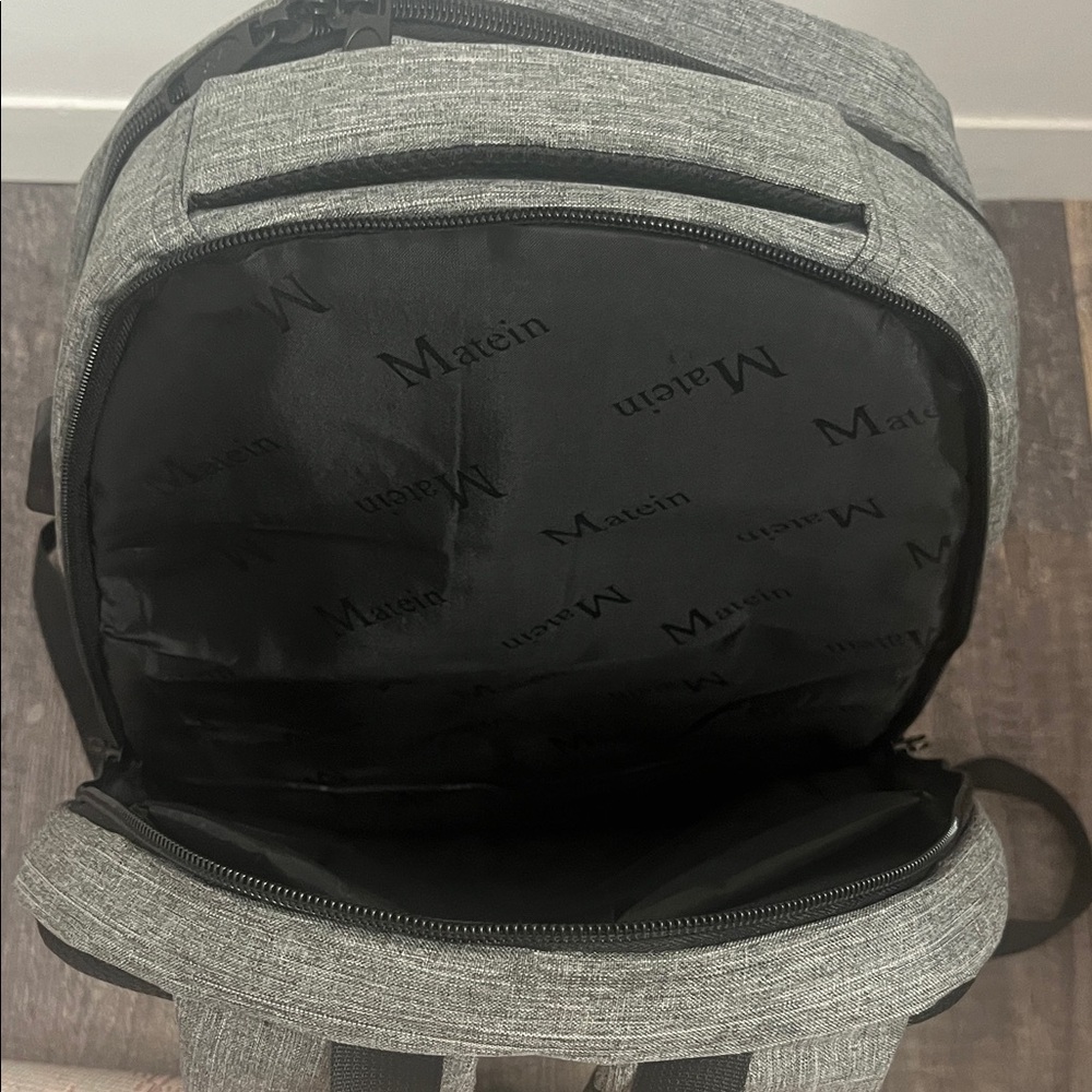 Gray Backpack For Men - image 4